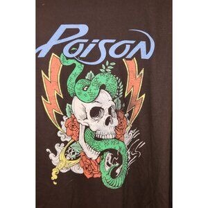 POISON band logo t shirt 6XL new with tags 6XL                                B3